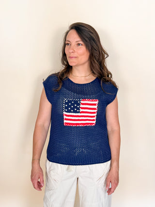 Freedom Stitch Knit Top