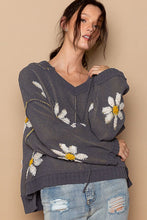Load image into Gallery viewer, Hooded Daisy Pullover
