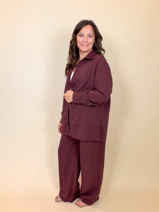 Vesper Embellished Button Down Shirt