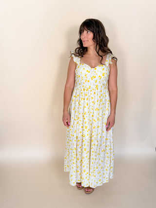 golden yellow midi dress Golden Hour Magic Midi Dress Yellow