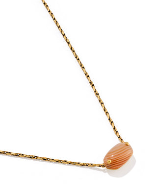 Elisa Riveted Short Pendant Necklace