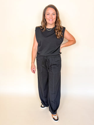 Morning Routine Wide Leg Lounge Pants