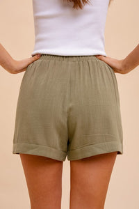 Elastic Waist Shorts
