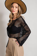 Load image into Gallery viewer, Eyelet Knit Sweater

