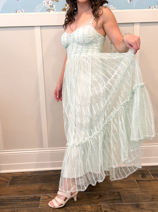 Sweet Sage Maxi Dress