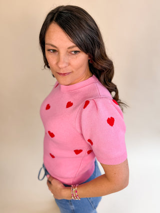 Heart to Heart Knit Top