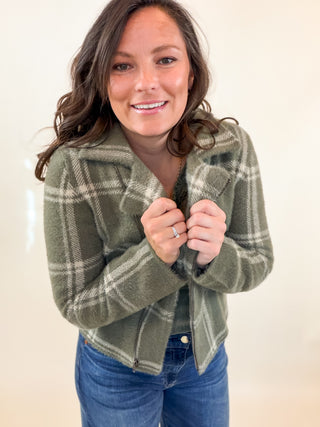 Evergreen Trail Plaid Jacket