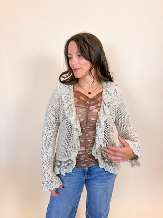 Romance in Lace Cardigan