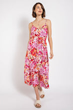 Load image into Gallery viewer, Floral Print Midi Dress
