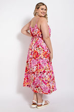 Load image into Gallery viewer, Floral Print Midi Dress
