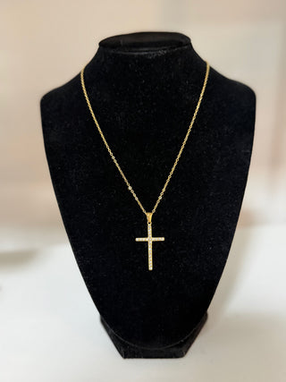 Diamond Cross Necklace