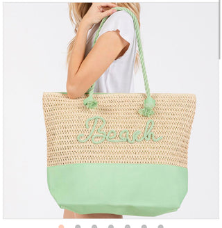 Beach Bound Rope Tote
