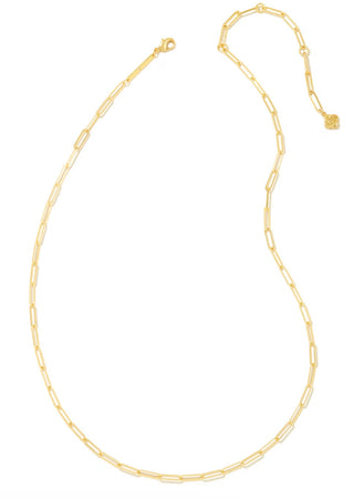 Courtney Paperclip Necklace by Kendra Scott