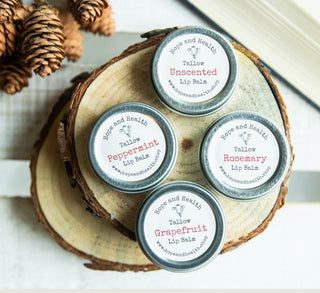 Beef Tallow Lip Balm by Hope & Health