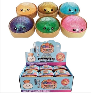 Glitter Dumpling Squishy Squeeze Toy