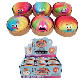 Colorful Dumpling Squishy Squeeze Toy