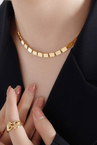 Herringbone Chain Necklace