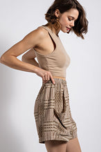 Load image into Gallery viewer, High Waisted Aztec Shorts
