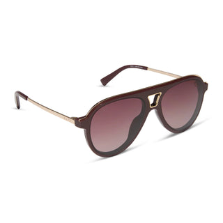 Tosca III Rugby Red Sunglasses by DIFF