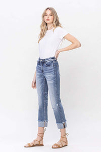 Infallible High Rise Straight Jeans By Lovervet