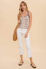 Load image into Gallery viewer, Jacquard Sweet Heart Neck Sweater Tank
