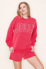 Load image into Gallery viewer, Jolly Ribbed Long Sleeve Top
