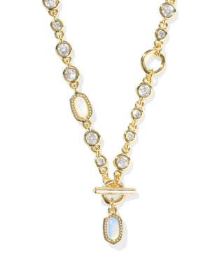 Mini Elisa and Abbie Gold Convertible Strand Necklace by Kendra Scott