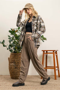 Lightweight Plaid Shacket