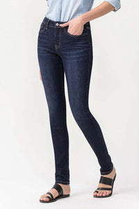 Lustrous High Rise Skinny Jeans by Lovervet