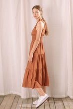 Load image into Gallery viewer, Monochromatic Swiss Dot Maxi Dress
