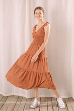 Load image into Gallery viewer, Monochromatic Swiss Dot Maxi Dress
