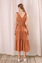 Load image into Gallery viewer, Monochromatic Swiss Dot Maxi Dress
