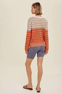 Multi-Color Striped Sweater