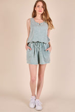 Load image into Gallery viewer, Mineral Washed Romper
