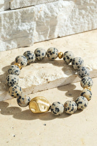 Natural Stone Stretch Bracelet