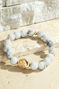 Natural Stone Stretch Bracelet