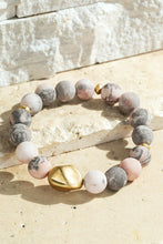 Load image into Gallery viewer, Natural Stone Stretch Bracelet
