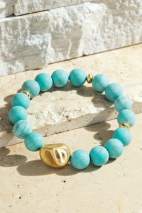 Natural Stone Stretch Bracelet