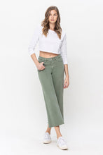 Load image into Gallery viewer, Olivia High Rise Crop Wide Leg Jeans by Vervet
