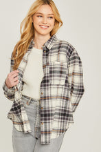 Load image into Gallery viewer, Plaid Button Down Flannel
