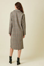 Load image into Gallery viewer, Plaid Long Coat

