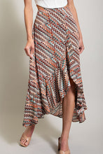 Load image into Gallery viewer, Printed Slit Maxi Skirt

