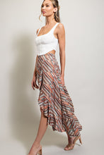 Load image into Gallery viewer, Printed Slit Maxi Skirt
