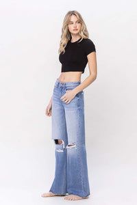 Profuse 90's Vintage High Rise Loose Fit Jeans By Vervet