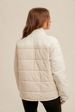 Load image into Gallery viewer, Reversible Color Block Puffer Jacket
