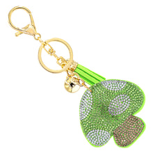 Load image into Gallery viewer, Rhinestone Mushroom Keychain
