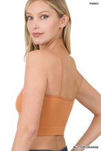 Load image into Gallery viewer, Ribbed Seamless Cropped Cami

