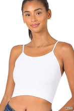 Load image into Gallery viewer, Ribbed Seamless Cropped Cami
