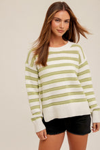Load image into Gallery viewer, The Madeline Striped Sweater
