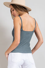 Load image into Gallery viewer, Ribbed Knit Tank
